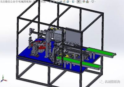 非標(biāo)數(shù)模 基于SolidWorks的自動上下料凸輪分切機(jī)3D模型設(shè)計(jì)與制造裝配解析